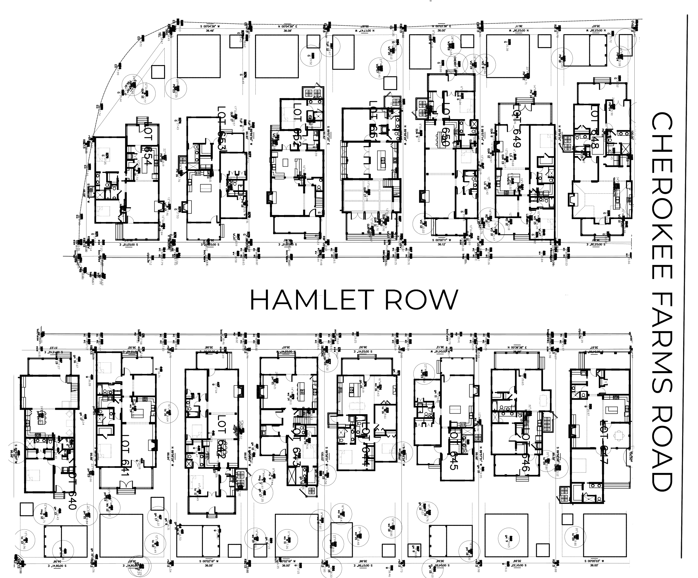 Hamlet Row Street Layout Habesham Sc